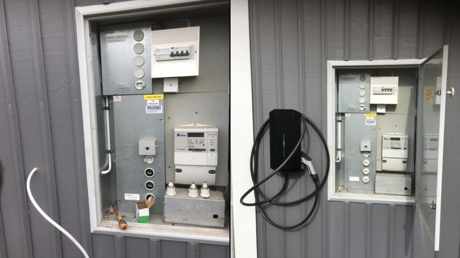 Laddbox installation